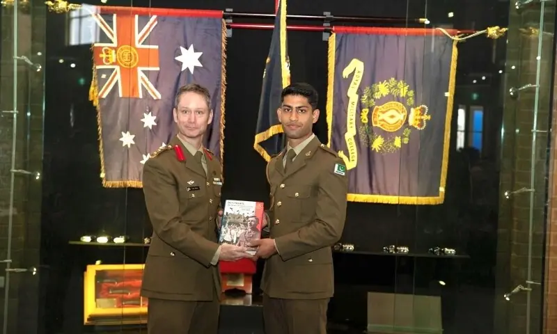 Pakistan Army cadet gets top honours at Australian military college